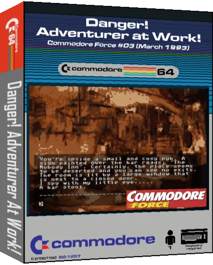 Danger! Adventurer at Work! — box-3D (CUS)