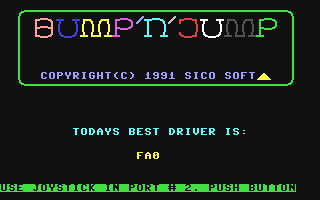 Bump'n'Jump — sstitle (WOR)