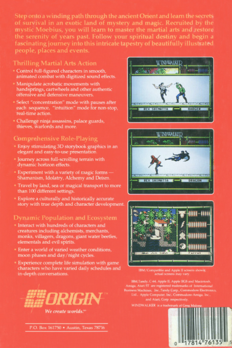Windwalker — box-2D-back (US)