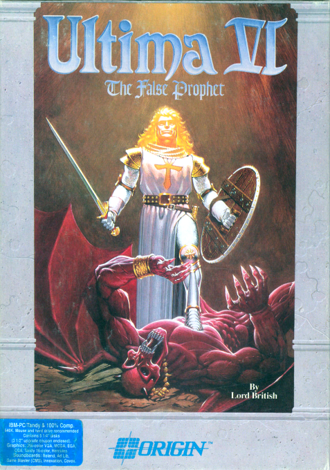 Ultima 6 - The False Prophet box art