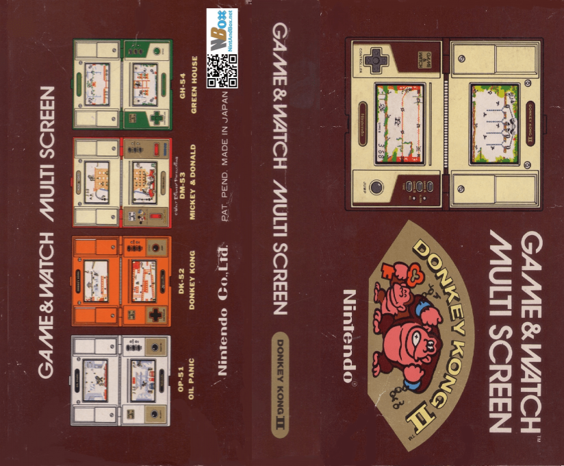 Donkey Kong 2 — box-texture (WOR)