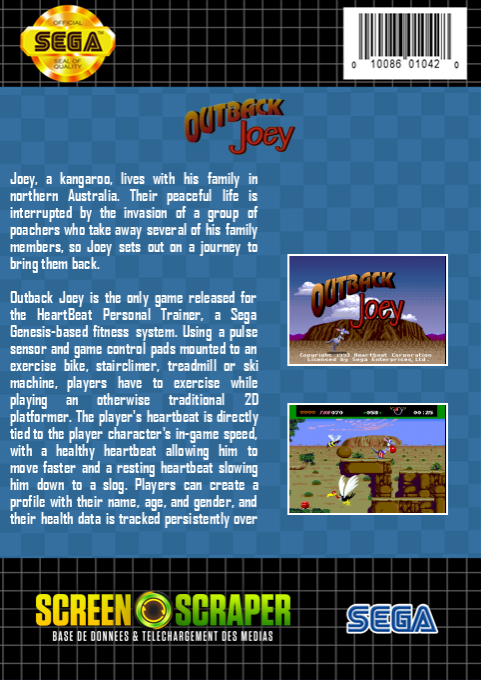Outback Joey — box-2D-back (SS)
