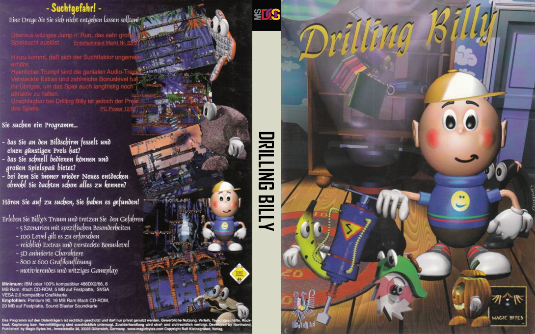 Drilling Billy — box-texture (DE)