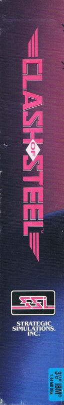 Clash Of Steel - World War 2 - Europe 1939-45 — box-2D-side (US)