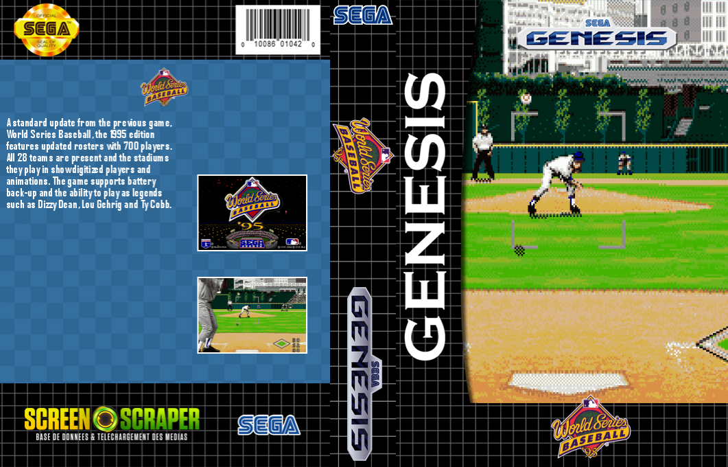 World Series Baseball '95 — box-texture (SS)