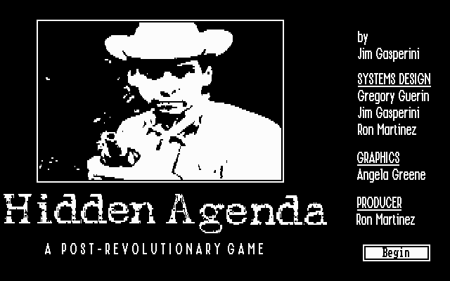Hidden Agenda — sstitle (US)