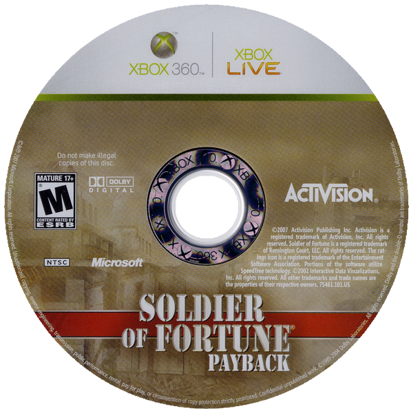 Soldier of Fortune - Payback — support-texture (US)