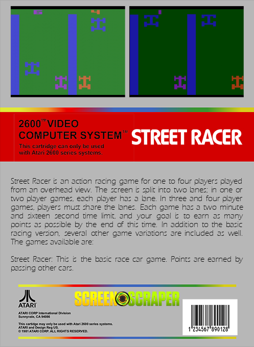 Street Racer — box-2D-back (SS)