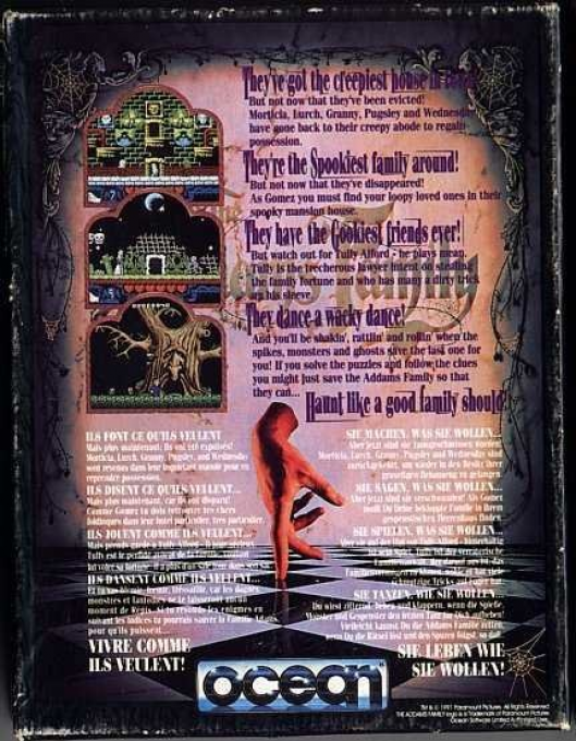 Addams Family, The — box-2D-back (EU)