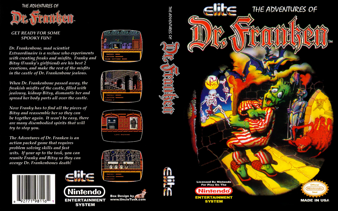 Adventures of Dr. Franken, The — box-texture (US)