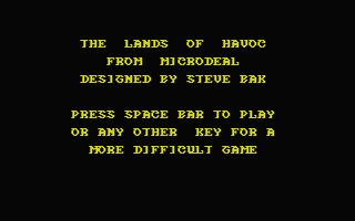 Lands of Havoc — sstitle (WOR)