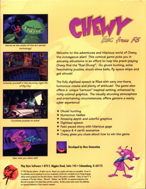 Chewy - Esc from F5 — box-2D-back (US)