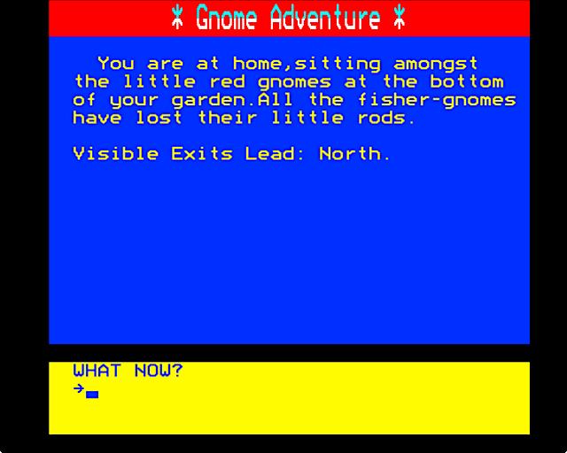 Gnome Adventure — ss (WOR)