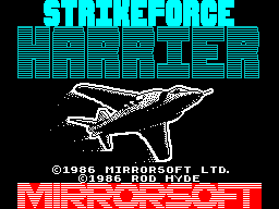 Strike Force Harrier — sstitle (WOR)