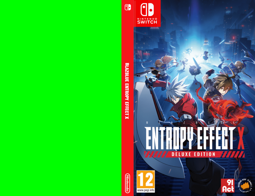 Blazblue Entropy Effect X — box-texture (EU)