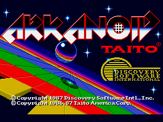 Arkanoid — sstitle (US)