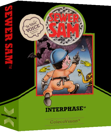 Sewer Sam — box-3D (US)
