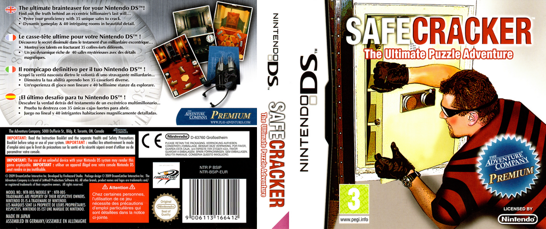Safecracker - The Ultimate Puzzle Challenge! — box-texture (EU)