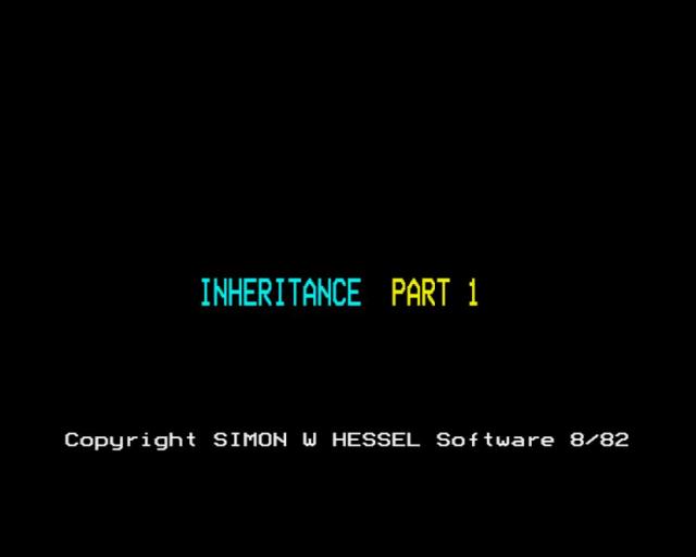 Inheritance — sstitle (WOR)