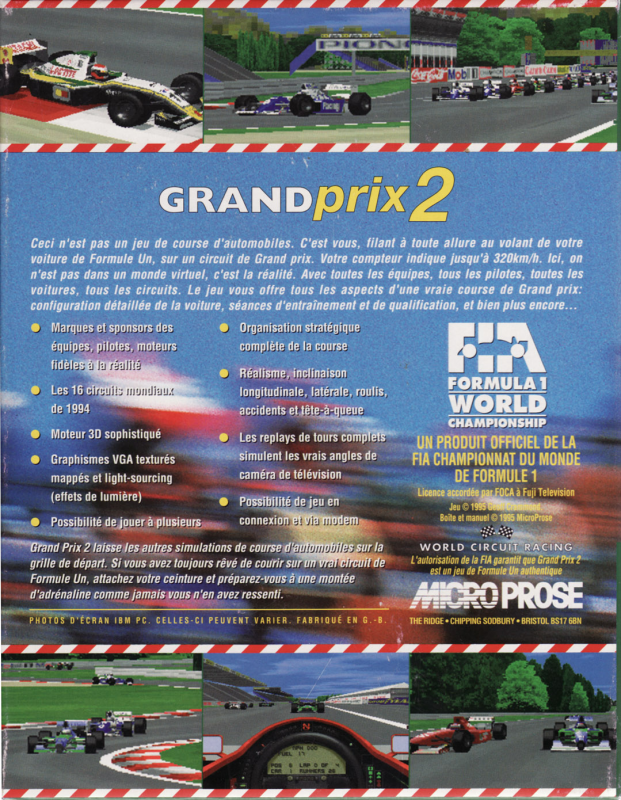 Grand Prix 2 — box-2D-back (FR)