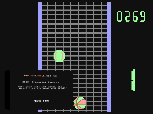 Superball C64 — mixrbv2 (WOR)