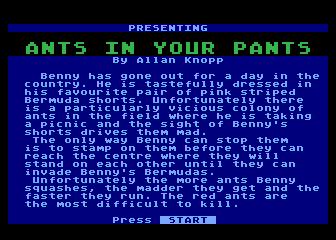 Ants In Your Pants — sstitle (WOR)