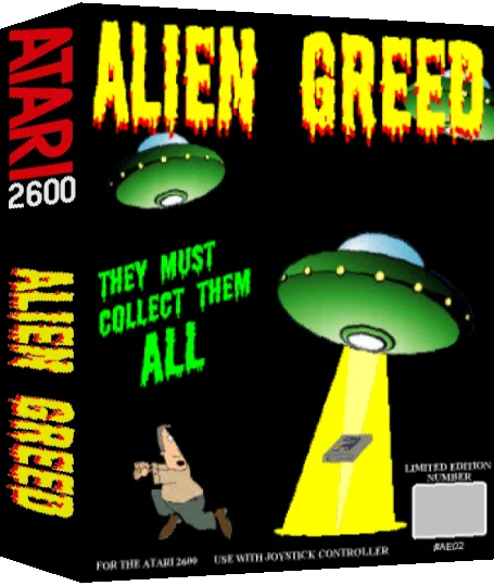 Alien Greed — box-3D (WOR)
