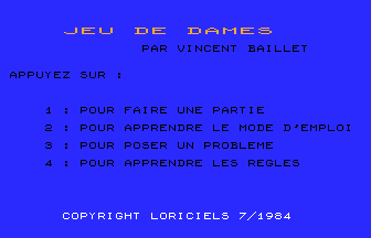 Jeu De Dames — sstitle (WOR)