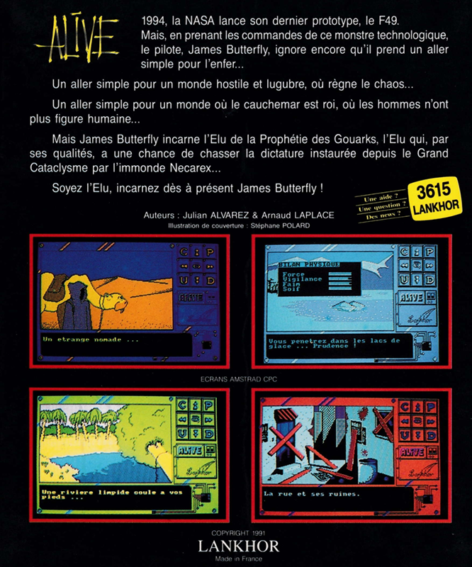 Alive — box-2D-back (FR)