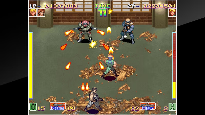 Aca Neogeo Shock Troopers — ss (WOR)