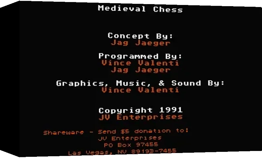 Medieval Chess — box-3D (WOR)