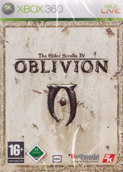Elder Scrolls IV, The - Oblivion — box-2D (DE)