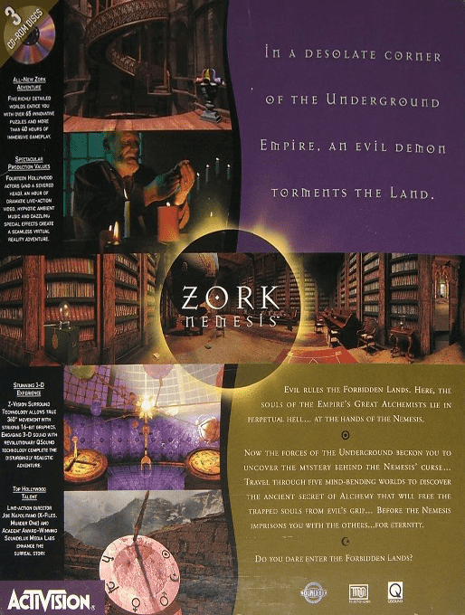 Zork Nemesis: The Forbidden Lands — box-2D-back (WOR)