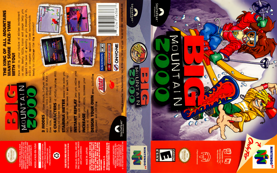 Big Mountain 2000 — box-texture (US)