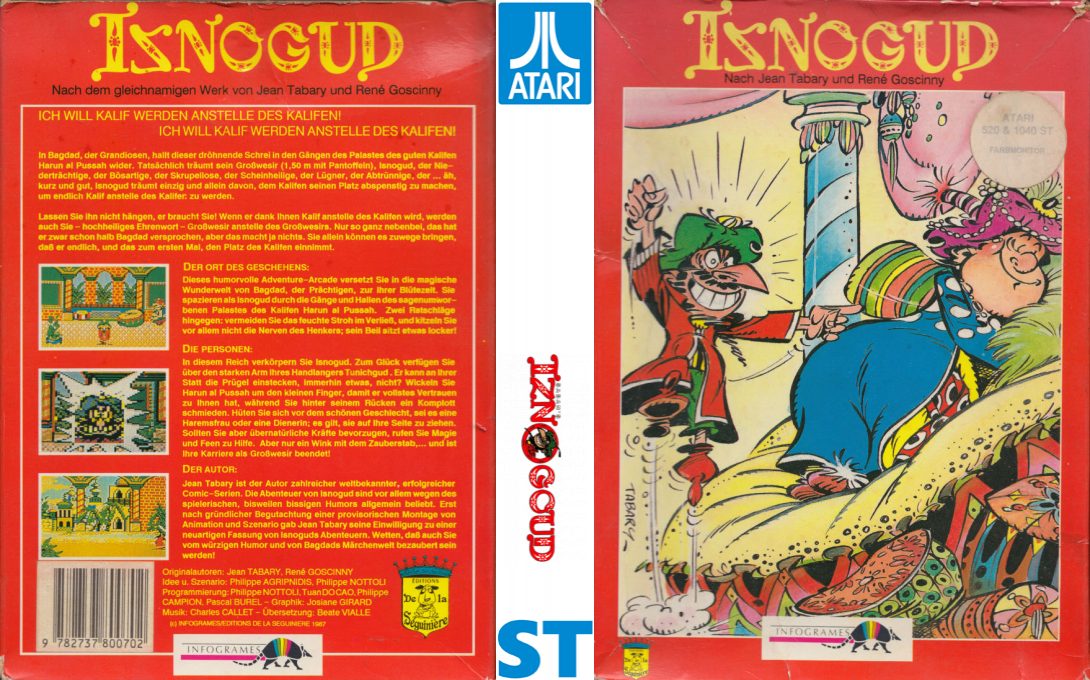 Iznogoud — box-texture (DE)