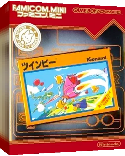 Famicom Mini 19 - Twin Bee — box-3D (JP)