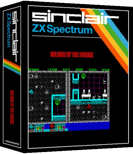 Soldier Of The Future — box-3D (SS)