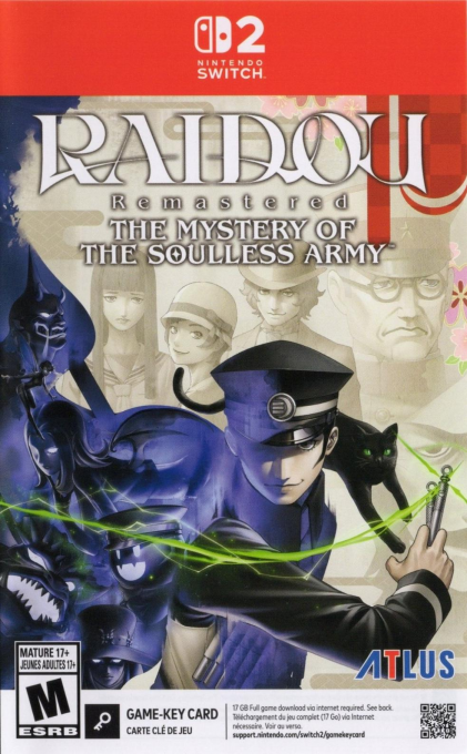 Raidou Remastered - The Mystery of the Soulless Army box art