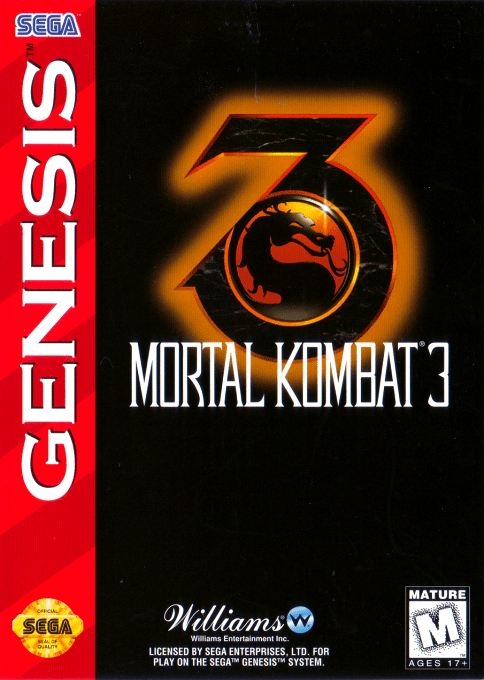 Mortal Kombat 3 box art