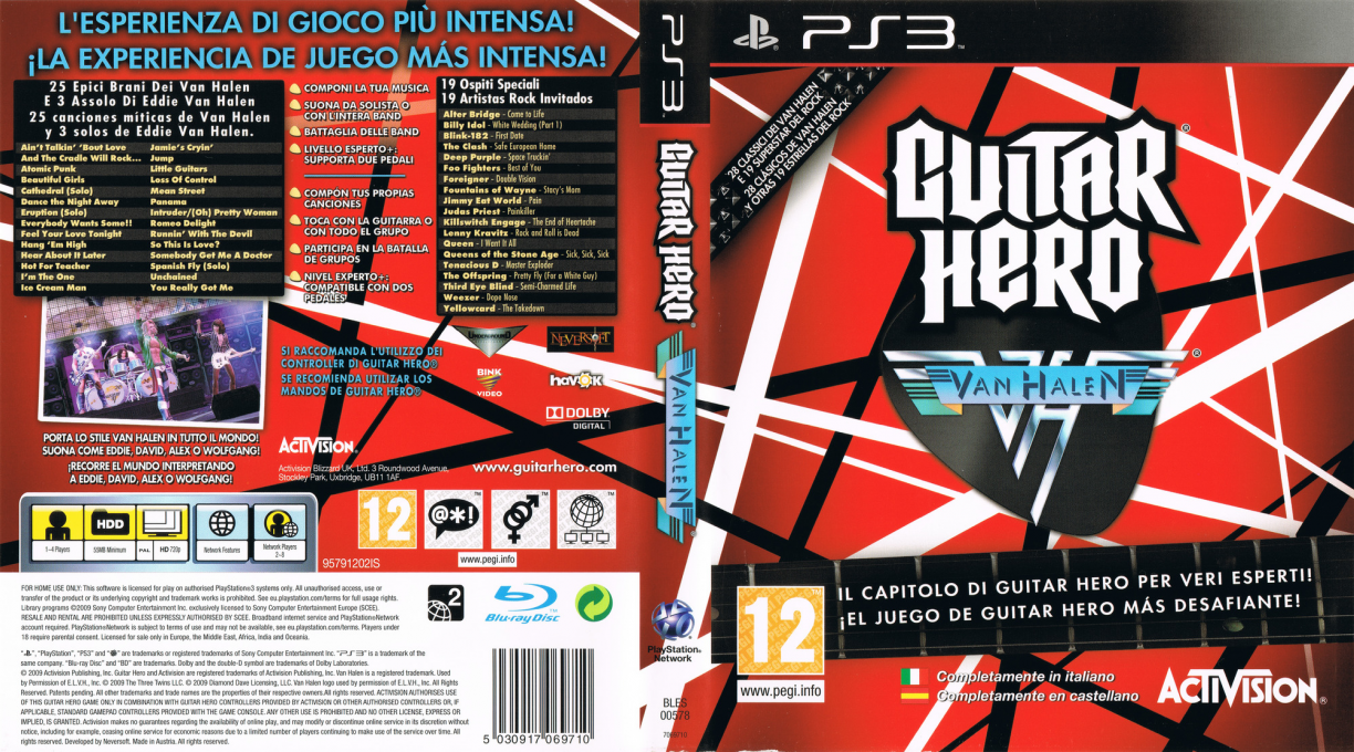 Guitar Hero - Van Halen — box-texture (IT)