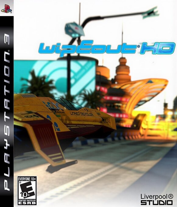 WipEout HD box art