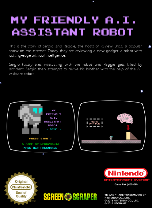 My Friendly A.I. Assistant Robot — box-2D-back (SS)