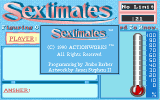 Sextimates — sstitle (WOR)