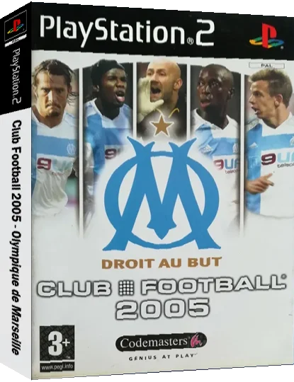 Club Football 2005 - Olympique de Marseille — box-3D (FR)