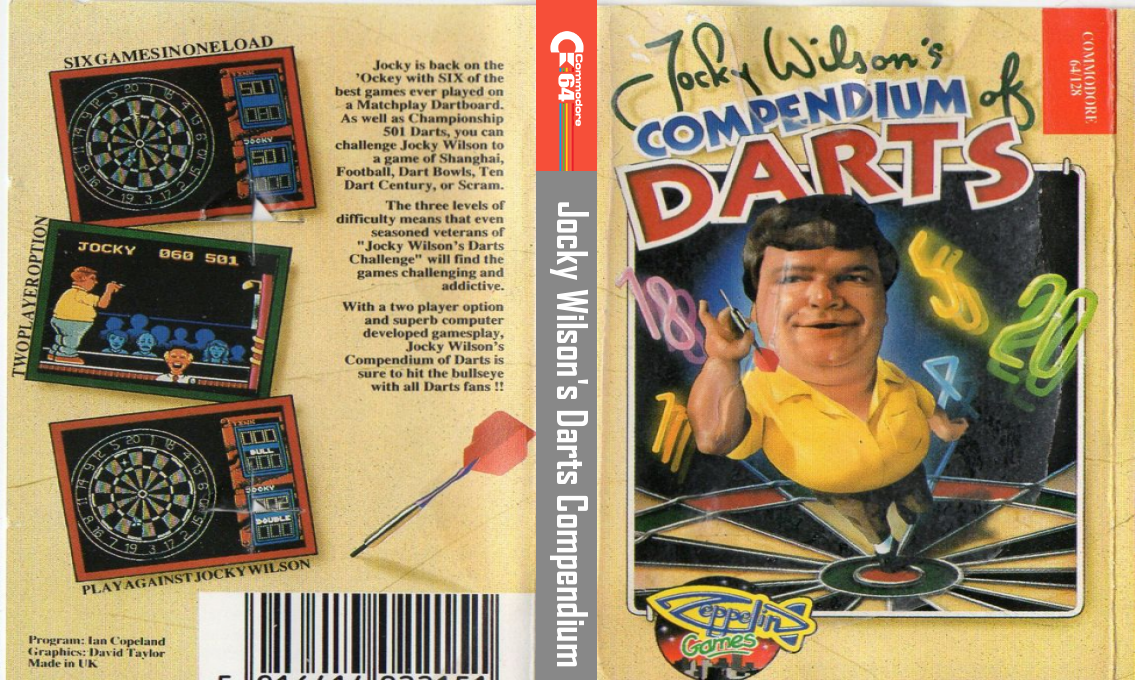 Jocky Wilson's Compendium of Darts — box-texture (EU)