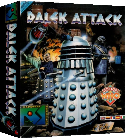 Dalek Attack — box-3D (EU)