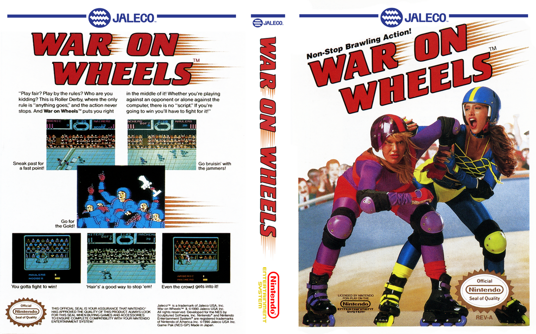War On Wheels — box-texture (US)