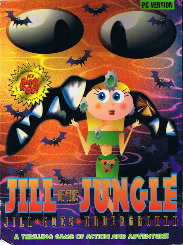 Jill Of The Jungle - Jill Goes Underground box art
