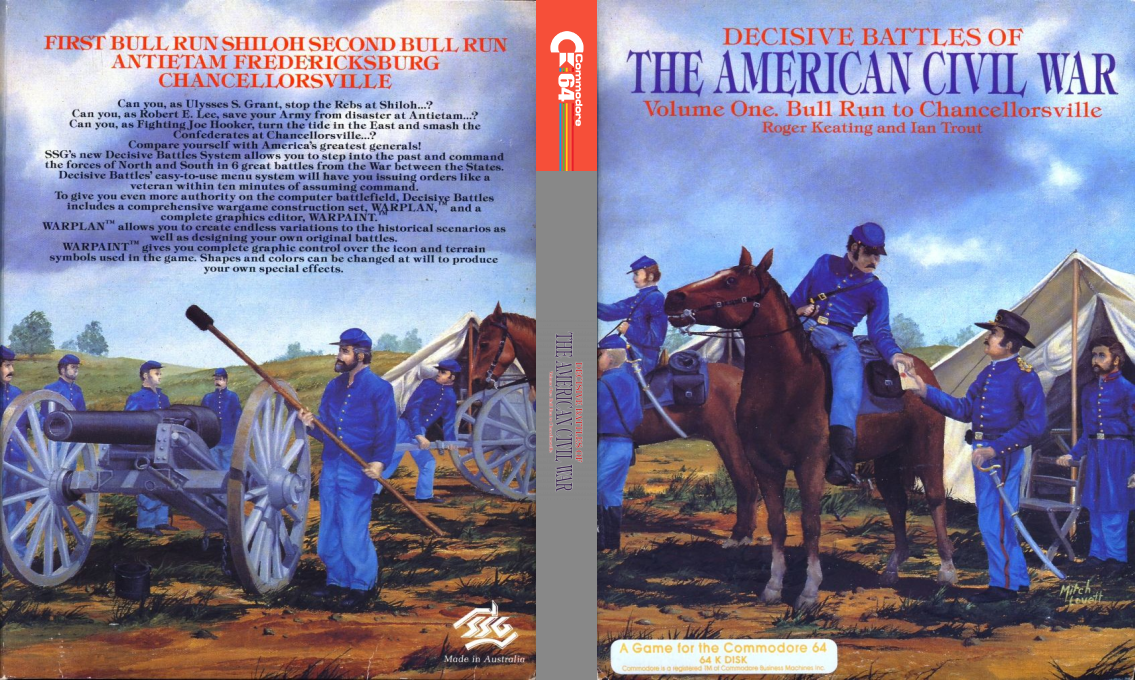 Decisive Battles Of The American Civil War Vol.1 — box-texture (US)