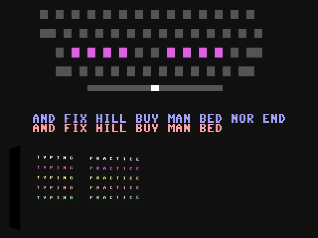 Typing Practice — mixrbv2 (WOR)